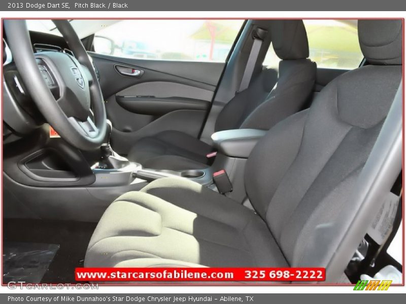 Pitch Black / Black 2013 Dodge Dart SE