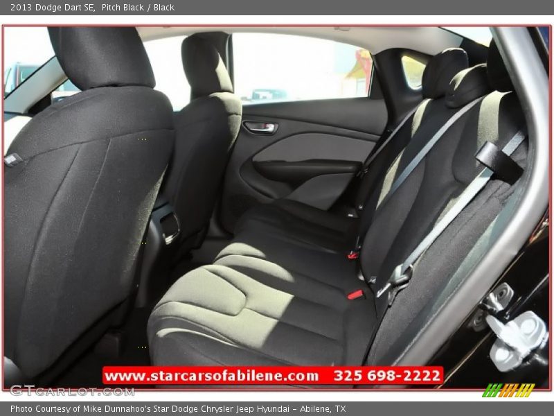 Pitch Black / Black 2013 Dodge Dart SE