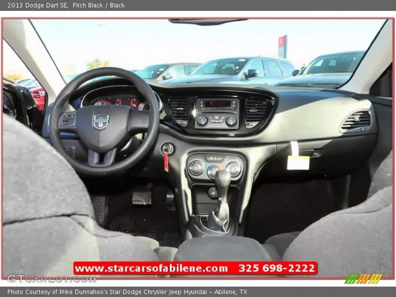 Pitch Black / Black 2013 Dodge Dart SE
