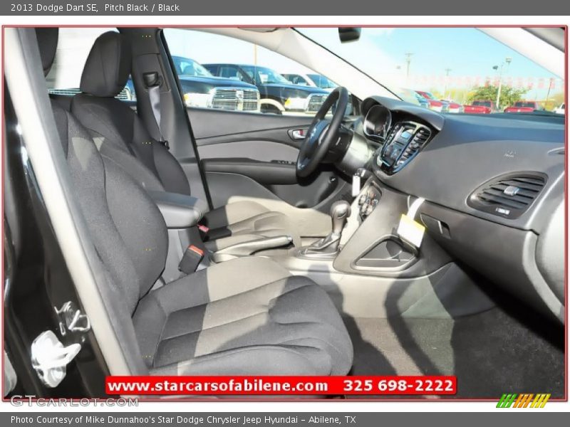 Pitch Black / Black 2013 Dodge Dart SE
