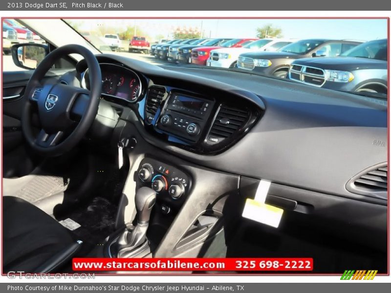 Pitch Black / Black 2013 Dodge Dart SE