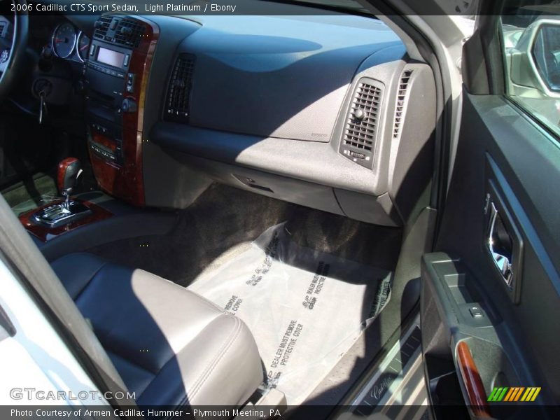 Light Platinum / Ebony 2006 Cadillac CTS Sport Sedan