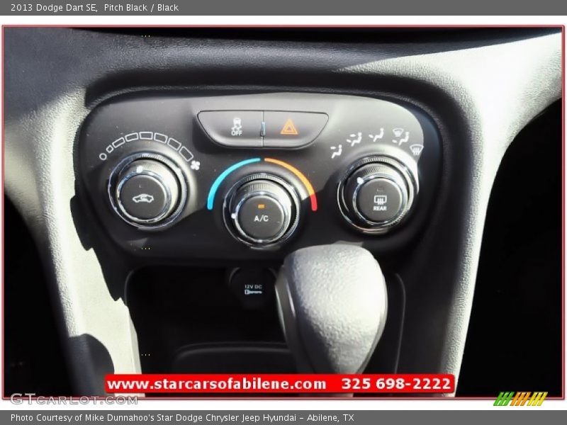 Pitch Black / Black 2013 Dodge Dart SE