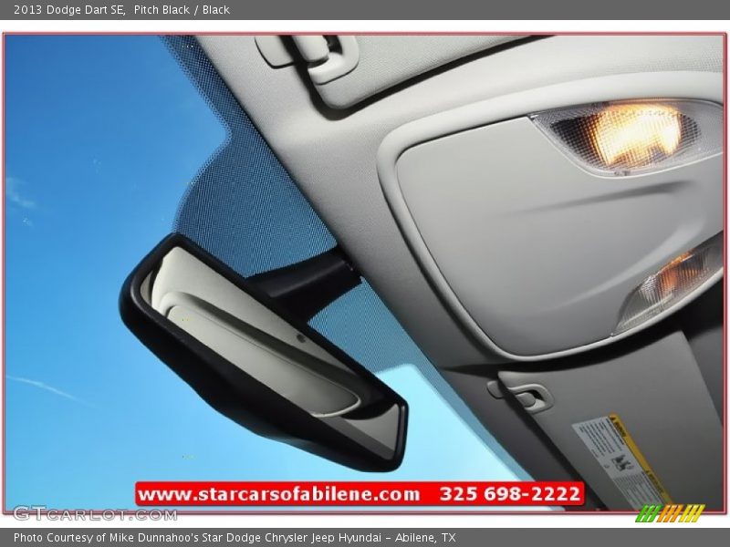 Pitch Black / Black 2013 Dodge Dart SE