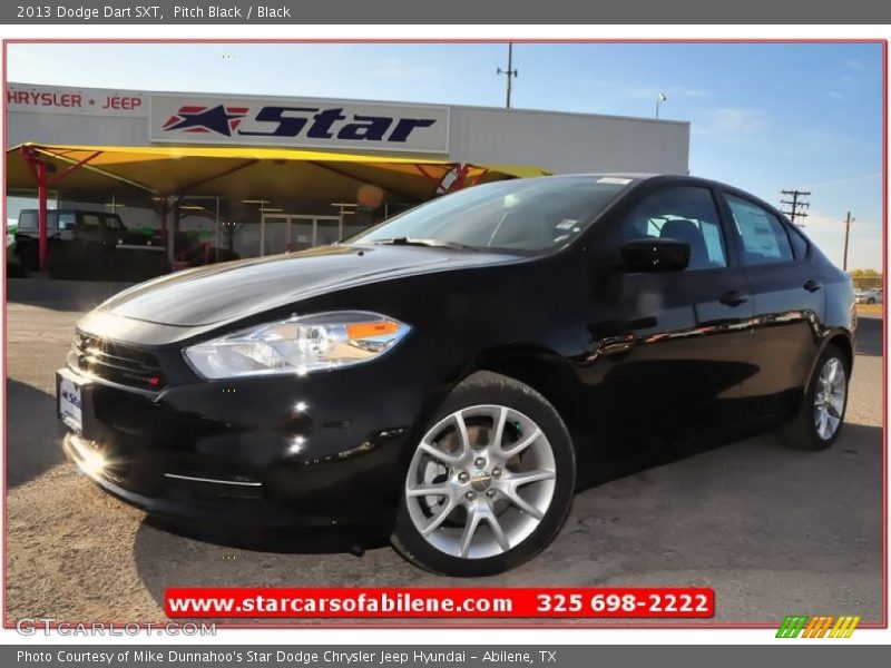 Pitch Black / Black 2013 Dodge Dart SXT