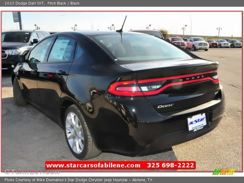 Pitch Black / Black 2013 Dodge Dart SXT