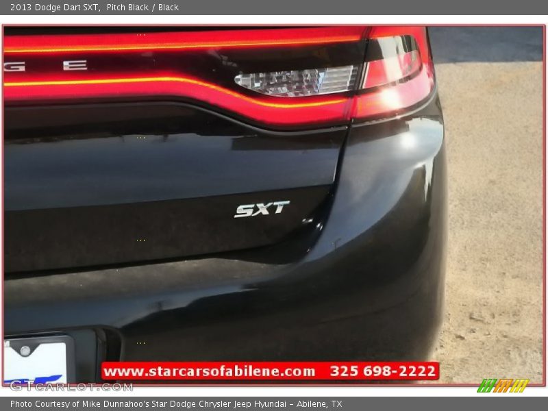 Pitch Black / Black 2013 Dodge Dart SXT