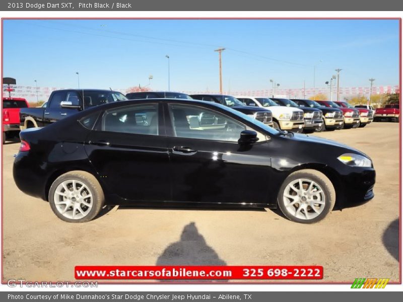 Pitch Black / Black 2013 Dodge Dart SXT