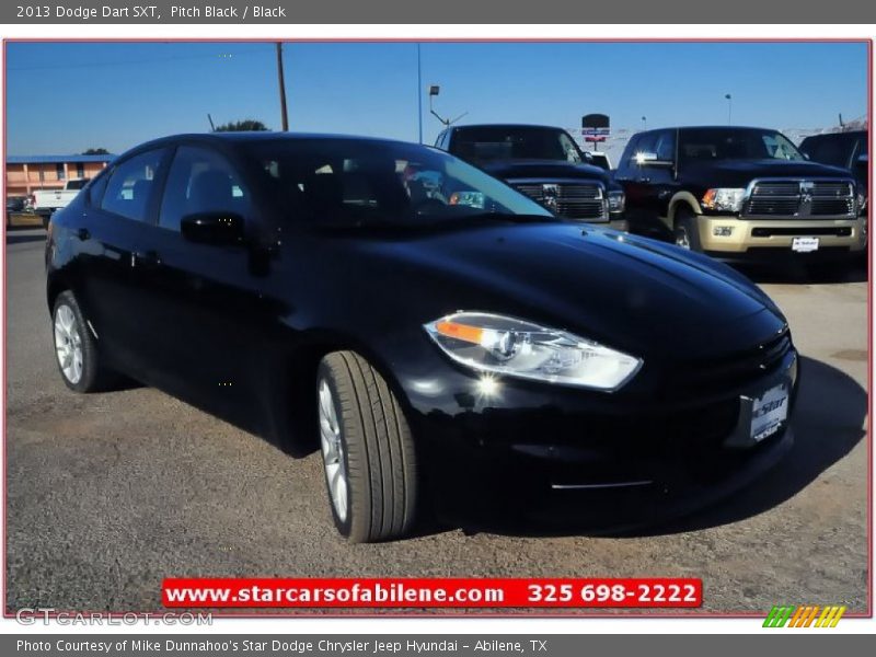 Pitch Black / Black 2013 Dodge Dart SXT