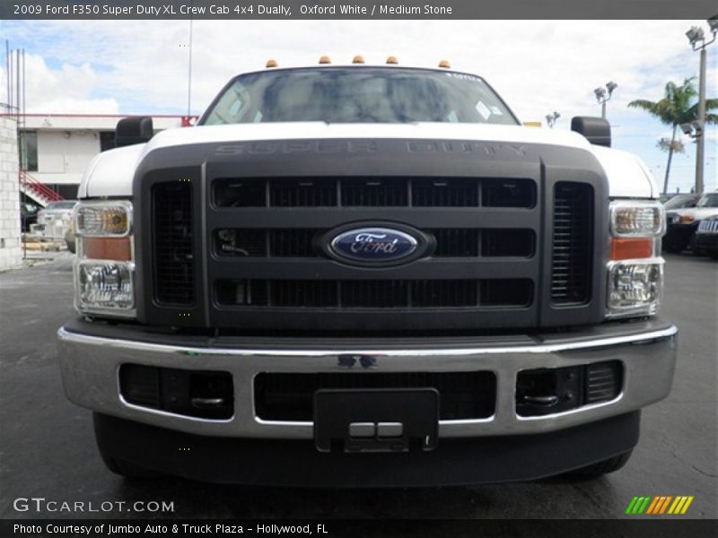  2009 F350 Super Duty XL Crew Cab 4x4 Dually Oxford White