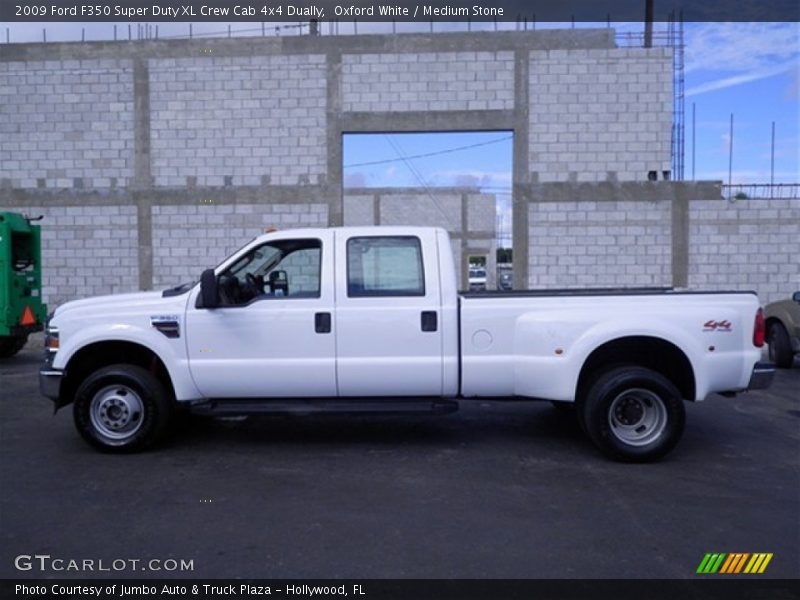  2009 F350 Super Duty XL Crew Cab 4x4 Dually Oxford White