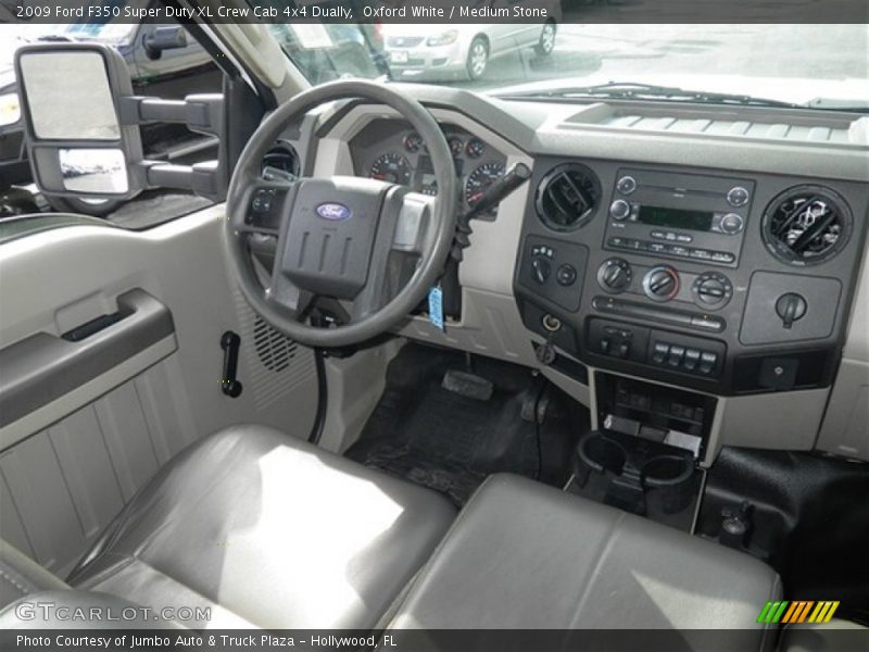 Dashboard of 2009 F350 Super Duty XL Crew Cab 4x4 Dually
