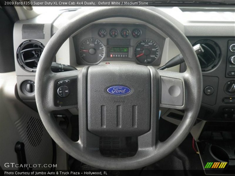  2009 F350 Super Duty XL Crew Cab 4x4 Dually Steering Wheel