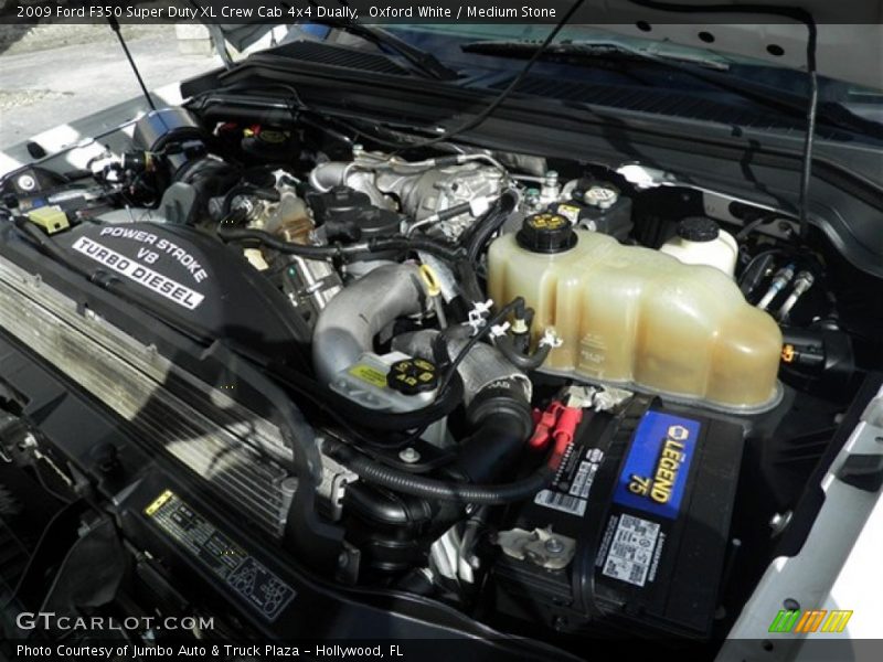  2009 F350 Super Duty XL Crew Cab 4x4 Dually Engine - 6.4 Liter OHV 32-Valve Power Stroke Turbo Diesel V8