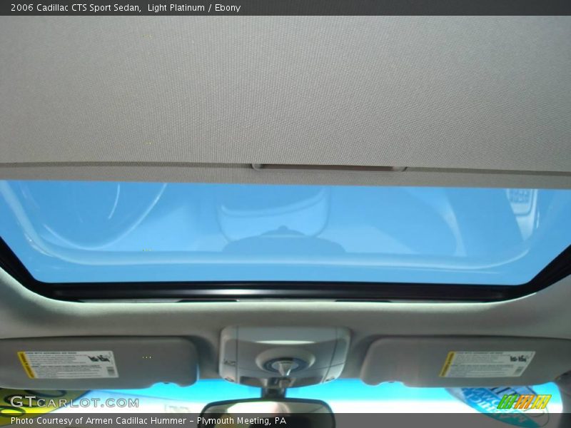 Light Platinum / Ebony 2006 Cadillac CTS Sport Sedan