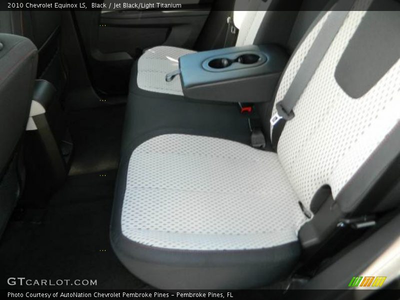 Black / Jet Black/Light Titanium 2010 Chevrolet Equinox LS
