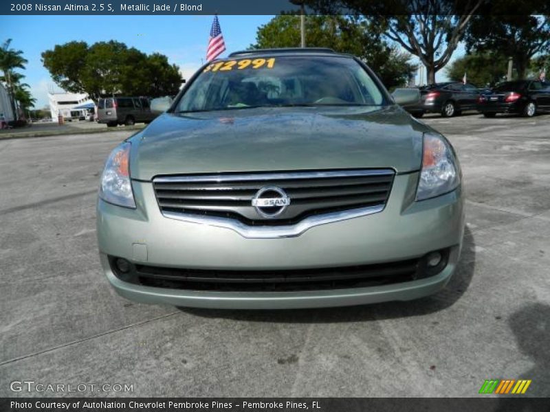 Metallic Jade / Blond 2008 Nissan Altima 2.5 S