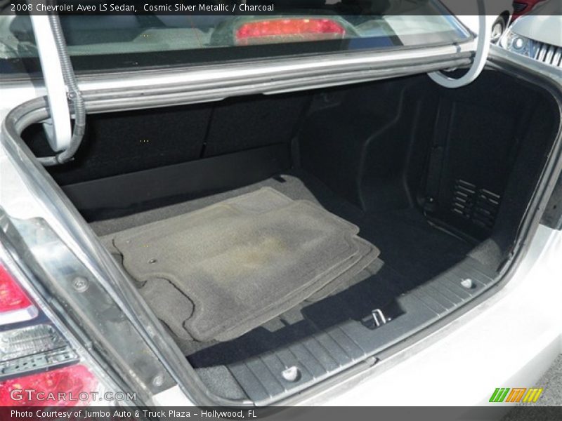 Cosmic Silver Metallic / Charcoal 2008 Chevrolet Aveo LS Sedan