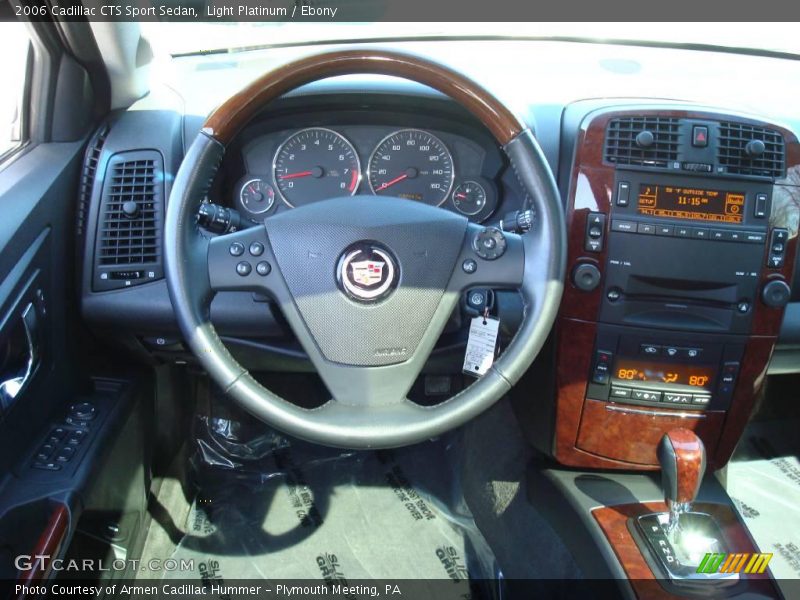 Light Platinum / Ebony 2006 Cadillac CTS Sport Sedan