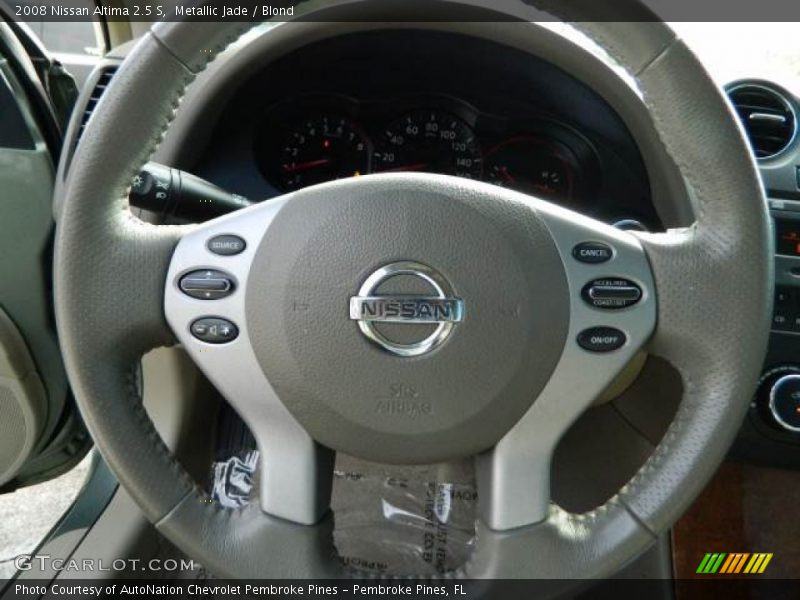 Metallic Jade / Blond 2008 Nissan Altima 2.5 S