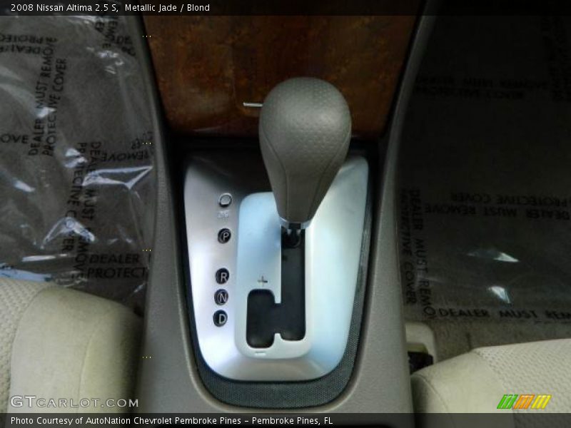 Metallic Jade / Blond 2008 Nissan Altima 2.5 S
