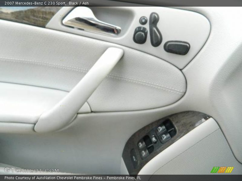 Black / Ash 2007 Mercedes-Benz C 230 Sport