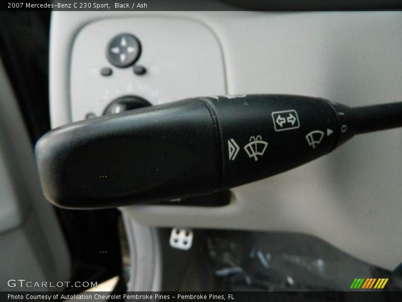 Black / Ash 2007 Mercedes-Benz C 230 Sport