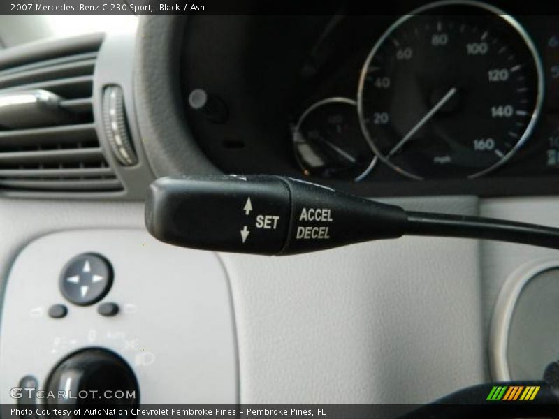 Black / Ash 2007 Mercedes-Benz C 230 Sport