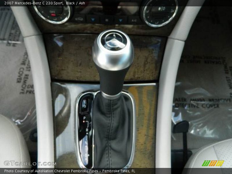 Black / Ash 2007 Mercedes-Benz C 230 Sport