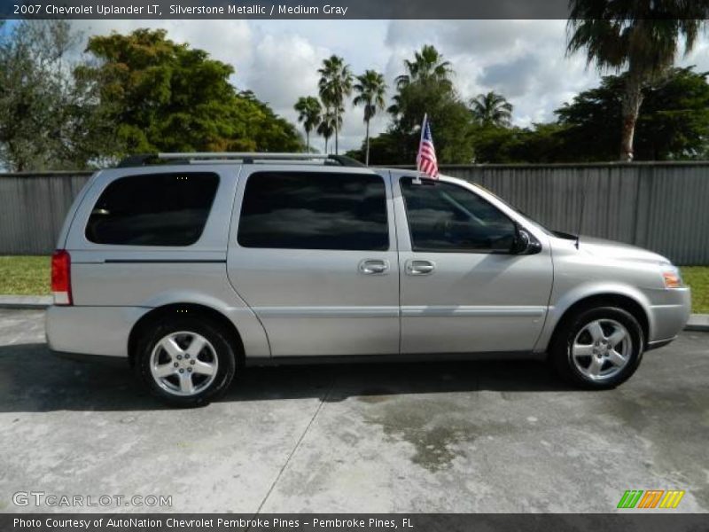 Silverstone Metallic / Medium Gray 2007 Chevrolet Uplander LT