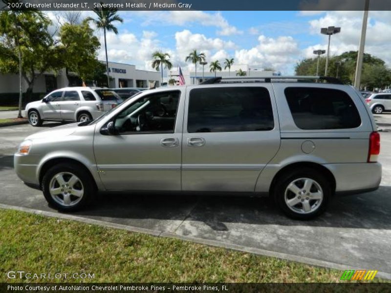 Silverstone Metallic / Medium Gray 2007 Chevrolet Uplander LT