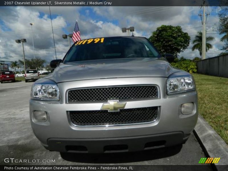 Silverstone Metallic / Medium Gray 2007 Chevrolet Uplander LT