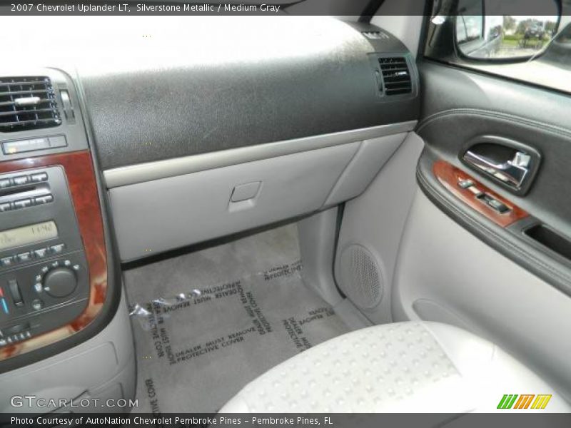 Silverstone Metallic / Medium Gray 2007 Chevrolet Uplander LT