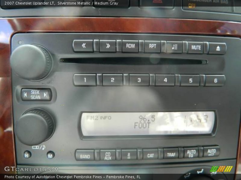 Silverstone Metallic / Medium Gray 2007 Chevrolet Uplander LT