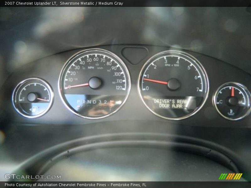 Silverstone Metallic / Medium Gray 2007 Chevrolet Uplander LT