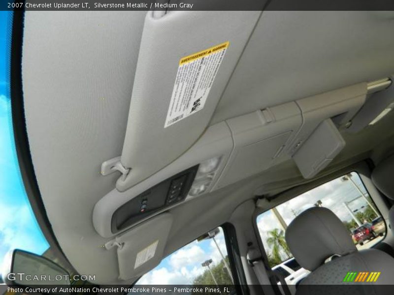 Silverstone Metallic / Medium Gray 2007 Chevrolet Uplander LT