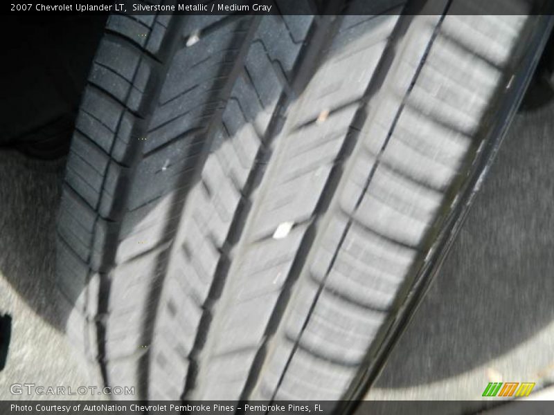 Silverstone Metallic / Medium Gray 2007 Chevrolet Uplander LT