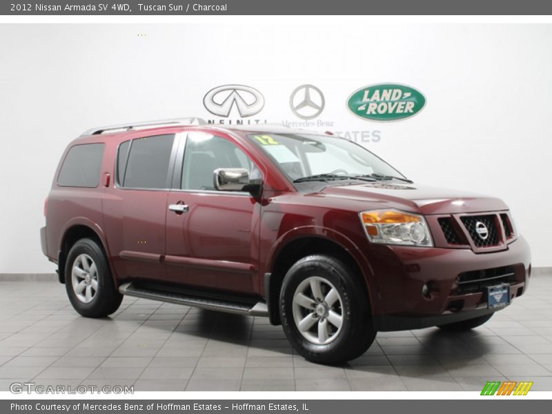 Tuscan Sun / Charcoal 2012 Nissan Armada SV 4WD
