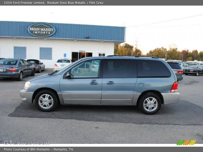 Medium Steel Blue Metallic / Flint Grey 2004 Ford Freestar Limited