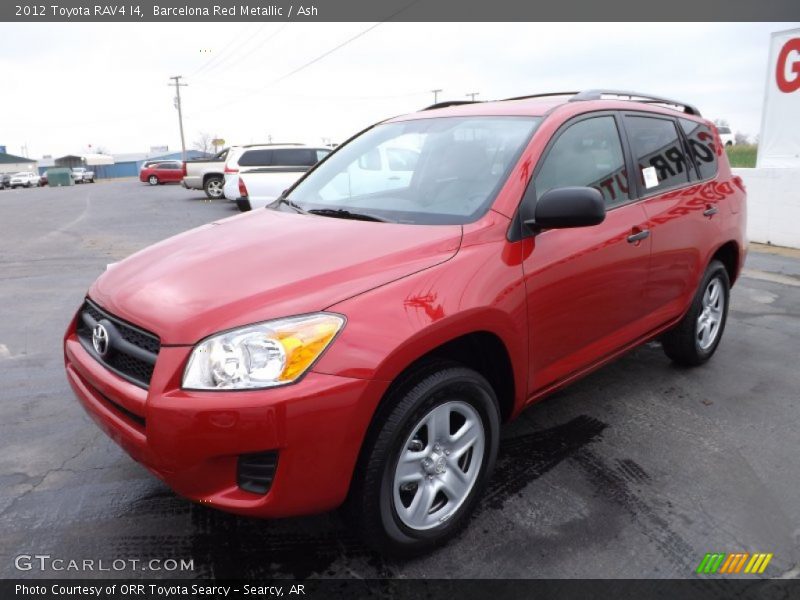Barcelona Red Metallic / Ash 2012 Toyota RAV4 I4