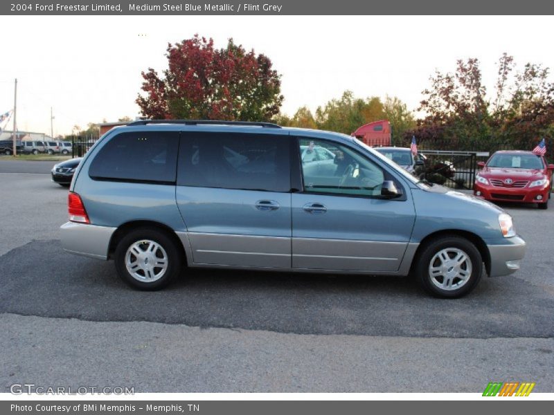 Medium Steel Blue Metallic / Flint Grey 2004 Ford Freestar Limited