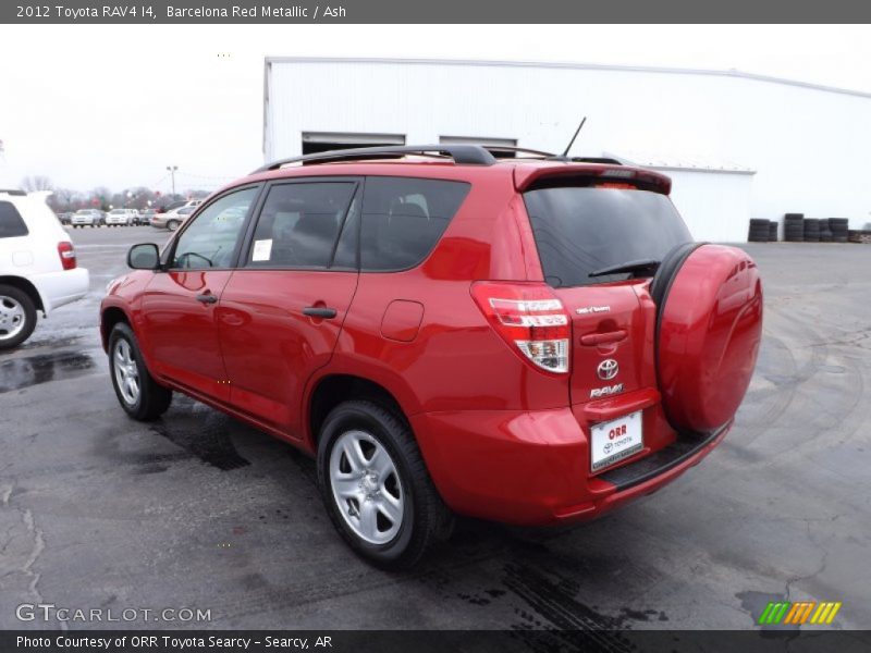 Barcelona Red Metallic / Ash 2012 Toyota RAV4 I4