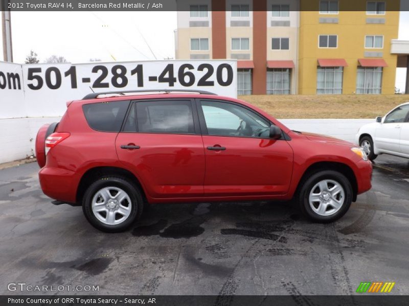 Barcelona Red Metallic / Ash 2012 Toyota RAV4 I4