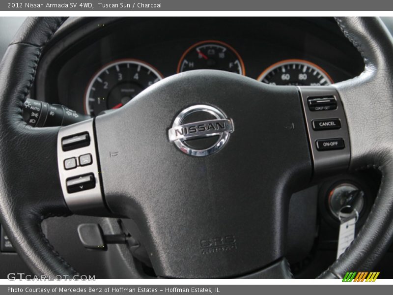 Tuscan Sun / Charcoal 2012 Nissan Armada SV 4WD