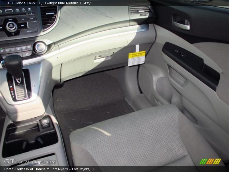 Twilight Blue Metallic / Gray 2013 Honda CR-V EX