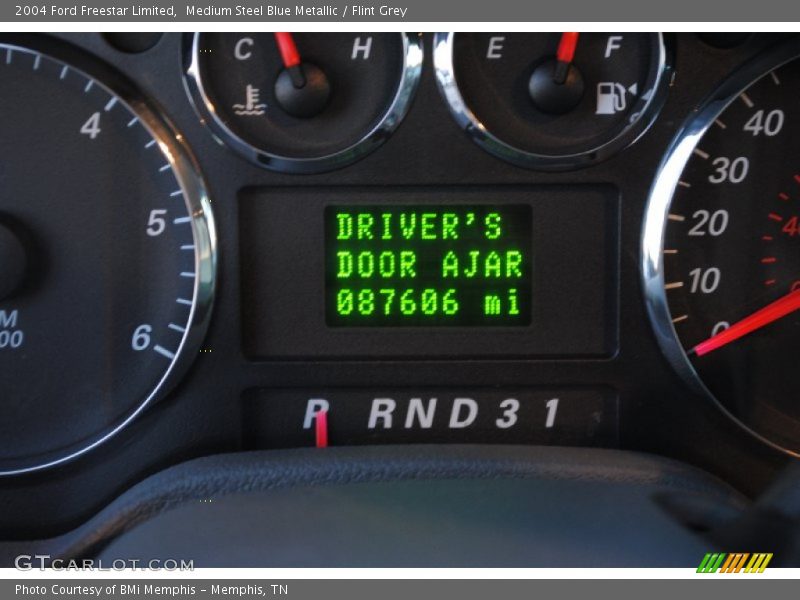 Medium Steel Blue Metallic / Flint Grey 2004 Ford Freestar Limited