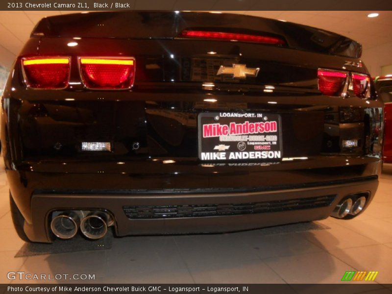 Black / Black 2013 Chevrolet Camaro ZL1