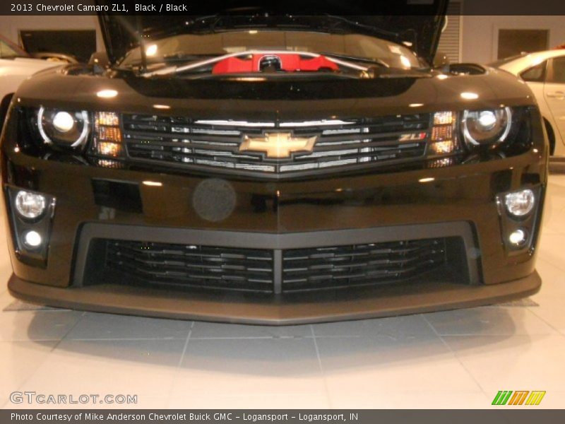 Black / Black 2013 Chevrolet Camaro ZL1