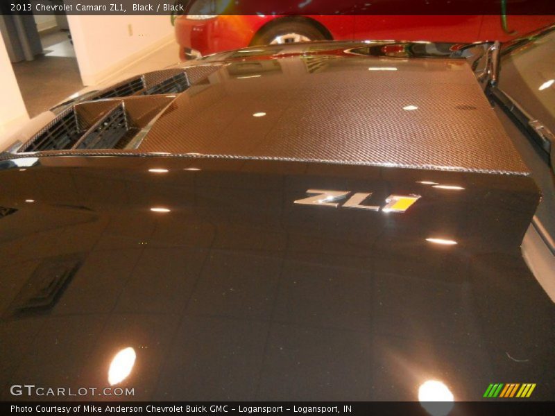 Black / Black 2013 Chevrolet Camaro ZL1