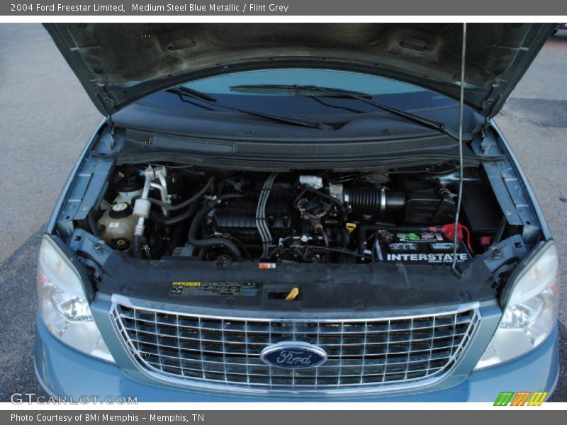 Medium Steel Blue Metallic / Flint Grey 2004 Ford Freestar Limited